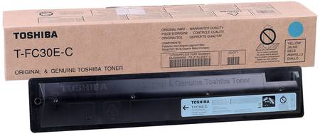 Toshiba T-FC30E-C Mavi Orjinal Fotokopi Toner - 1