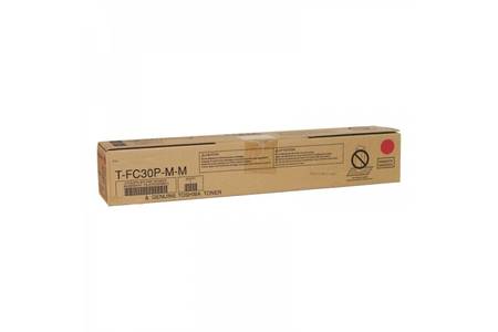 Toshiba T-FC30P-M Muadil Kırmızı Toner - 2