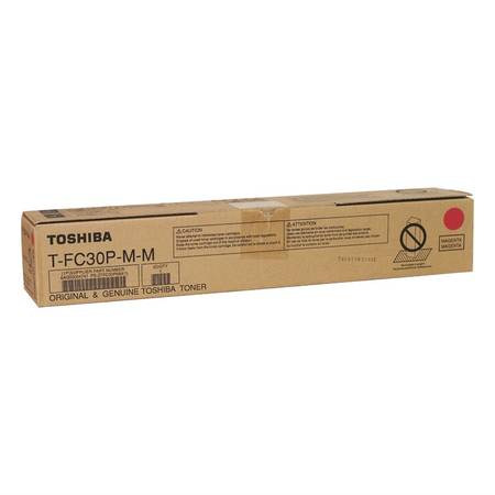 Toshiba T-FC30P-M Orjinal Kırmızı Toner - 1