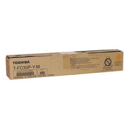 Toshiba T-FC30P-Y Sarı Orjinal Toner - 1