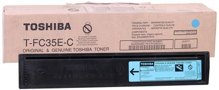 Toshiba T-FC35E Mavi Orjinal Fotokopi Toner - 1