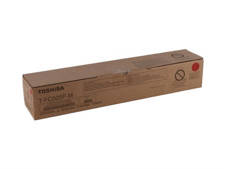 Toshiba T-FC505P-M Orjinal Kırmızı Toner - 1