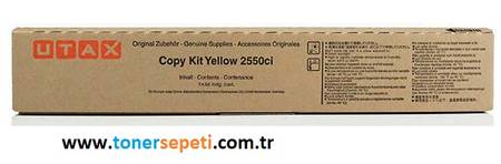 Utax Triumph Adler 2550Cİ Sarı Orjinal Toner - 1