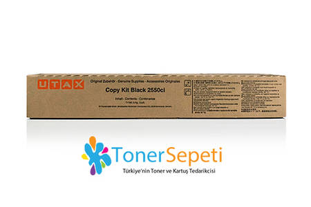 Utax Triumph Adler 2550Cİ Siyah Orjinal Toner - 1