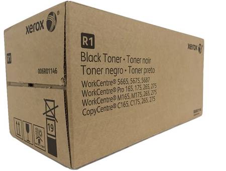 Xerox C165-006R01146 Siyah Orjinal Toner - 1