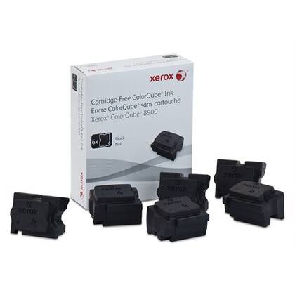 Xerox ColorQube 8900-108R01029 Siyah Katı Mürekkep Toner 6lı Paket - 1