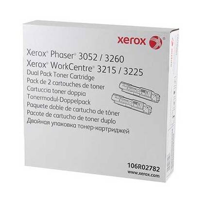 Xerox Phaser 106R02782 Orjinal Toner 2li Paket 3052 3260 WC3215 3225 - 1