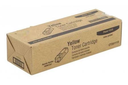 Xerox Phaser 6125 Sarı Muadil Toner - 1