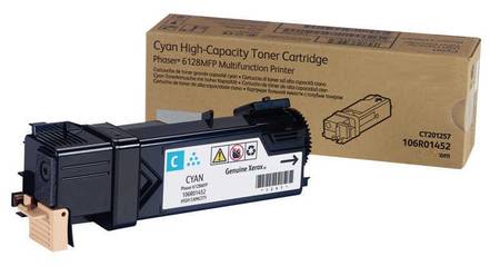 Xerox Phaser 6128 106R01456 Mavi Muadil Toner - 1