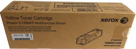 Xerox Phaser 6128-106R01458 Orjinal Sarı Toner - 1