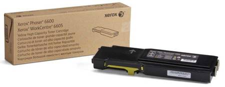 Xerox Phaser 6600-106R02235 Sarı Y.K. Orjinal Toner - 1