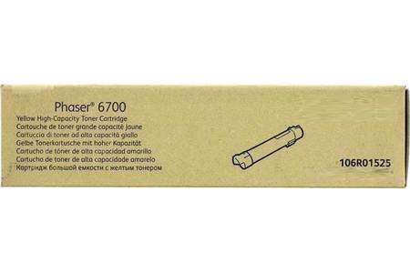 Xerox Phaser 6700 Muadil Sarı Toner - 1