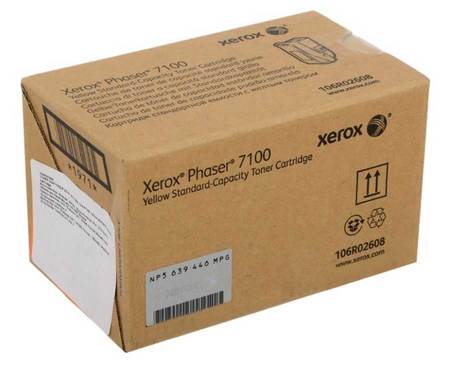 Xerox Phaser 7100 106R02608 Sarı Orjinal Toner - 1