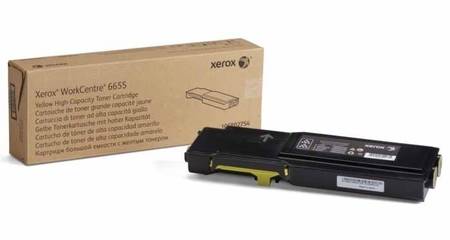 Xerox WorkCentre 6655-106R02754 Sarı Orjinal Toner - 1
