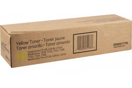 Xerox Workcentre 7328-006R01178 Sarı Muadil Fotokopi Toner - 1
