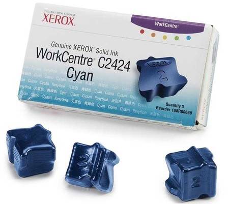 Xerox Workcentre C2424-108R00660 Mavi Orjinal Kartuş - 1